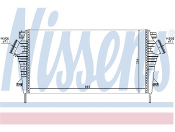 Intercooler OPEL INSIGNIA 08-