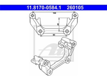 KIT RIPARAZIONE PINZE FRENI