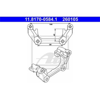 KIT RIPARAZIONE PINZE FRENI