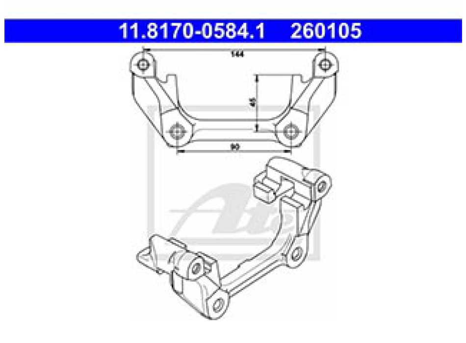 KIT RIPARAZIONE PINZE FRENI