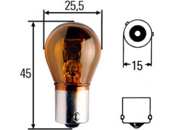 LAMPADA 12/21 GIALLA