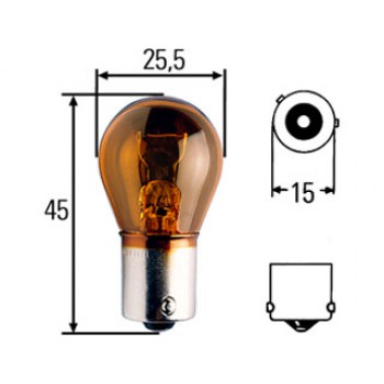 LAMPADA 12/21 GIALLA