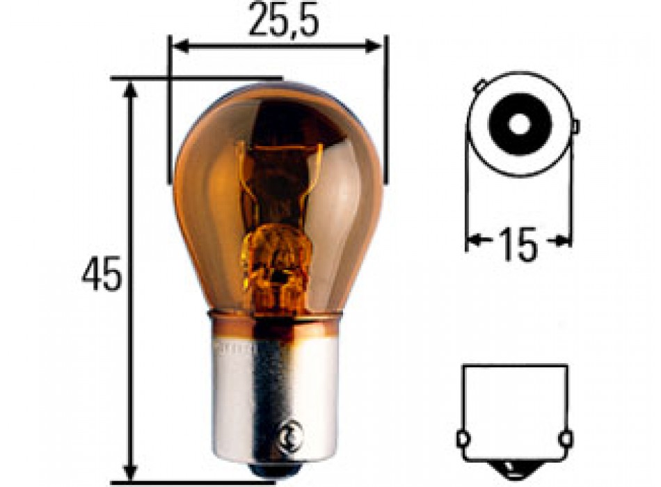 LAMPADA 12/21 GIALLA