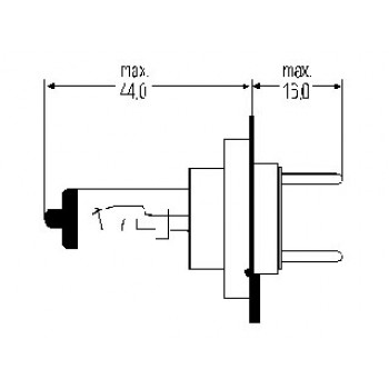 LAMPADA H7 12V.