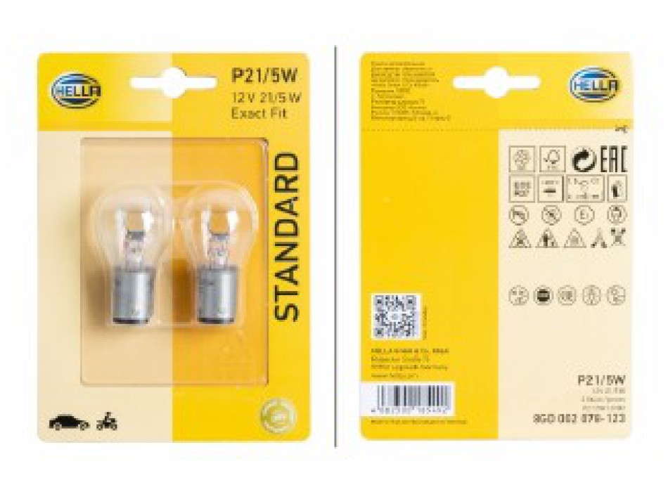 Lampadina P21/5W, 12 V