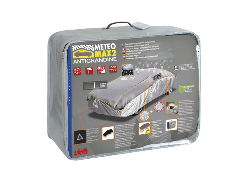 Meteo-Max 2, copriauto antigrandine - AG-5 - cm 155x185x495