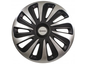 MICHELIN SCATOLA 4 COPRICERCHI 14" NVS 3D BLACK EDITION 