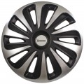 MICHELIN SCATOLA 4 COPRICERCHI 14" NVS 3D BLACK EDITION 