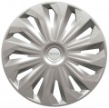 MICHELIN SCATOLA 4 COPRICERCHI 15" NVS 04 GRIGIO   