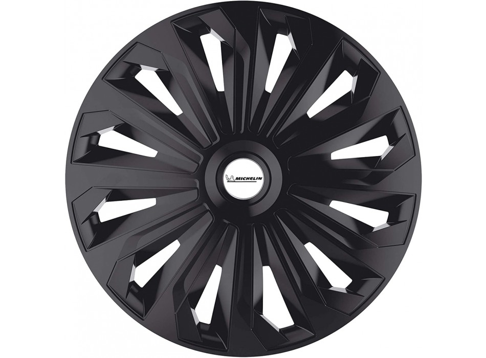 MICHELIN SCATOLA 4 COPRICERCHI 15" NVS 04 NERO