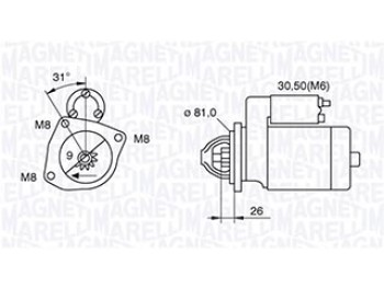 Motore Di Avviamento Fiat