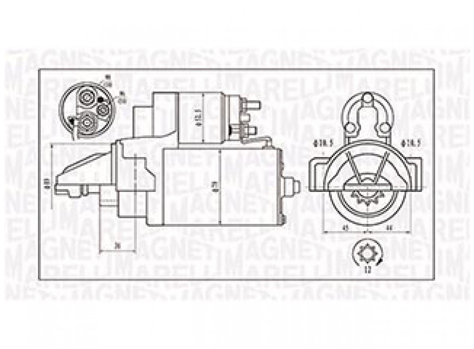 Motorino Avviamento Fiat, Ford, Citro