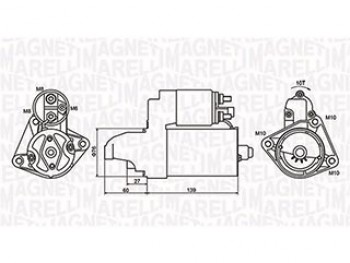 Motorino Avviamento Ford Focus, Fiest