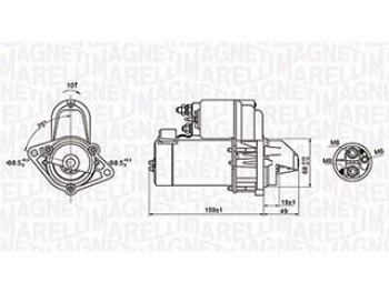 Motorino Avviamento Opel