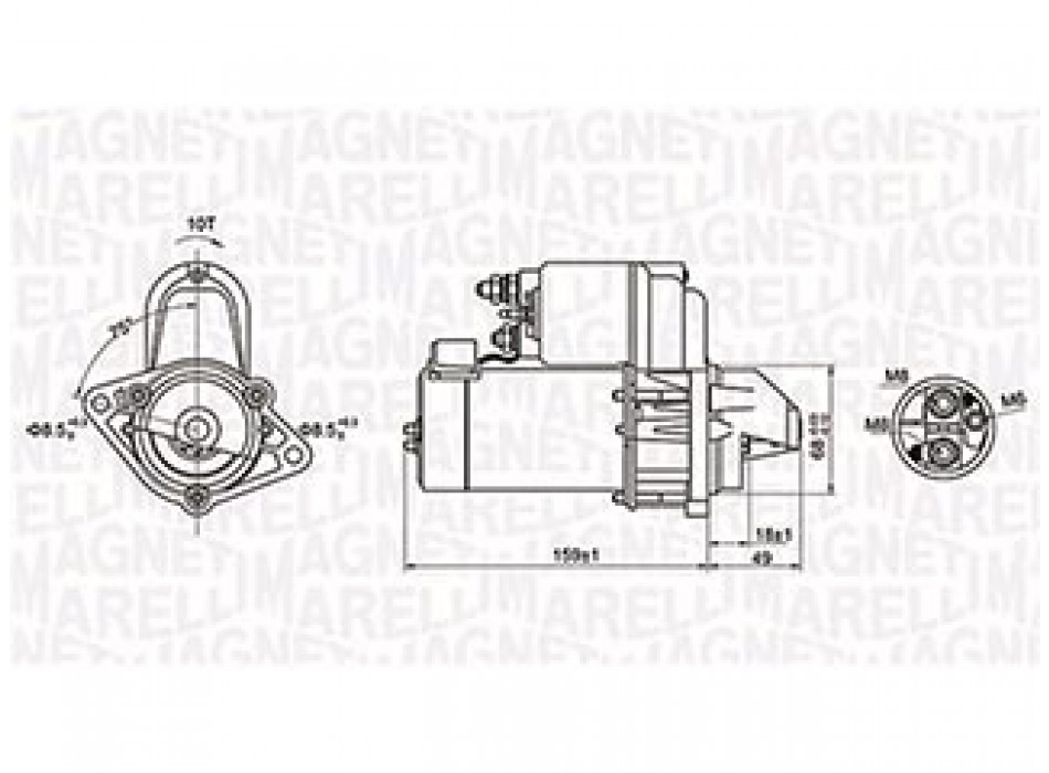 Motorino Avviamento Opel