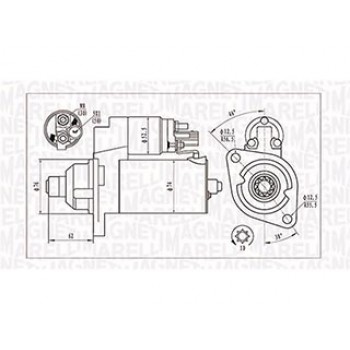 Motorino Avviamento Vw, Audi, Skoda,