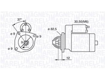 MOTORINO DI AVVIAMENTO FGA MITO