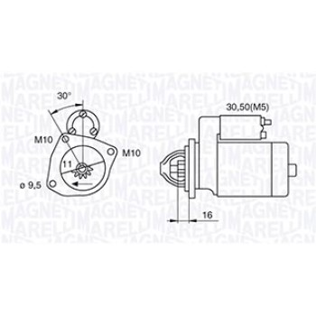 MOTORINO DI AVVIAMENTO FORD FOCUS C-MAX 1.6TDCi