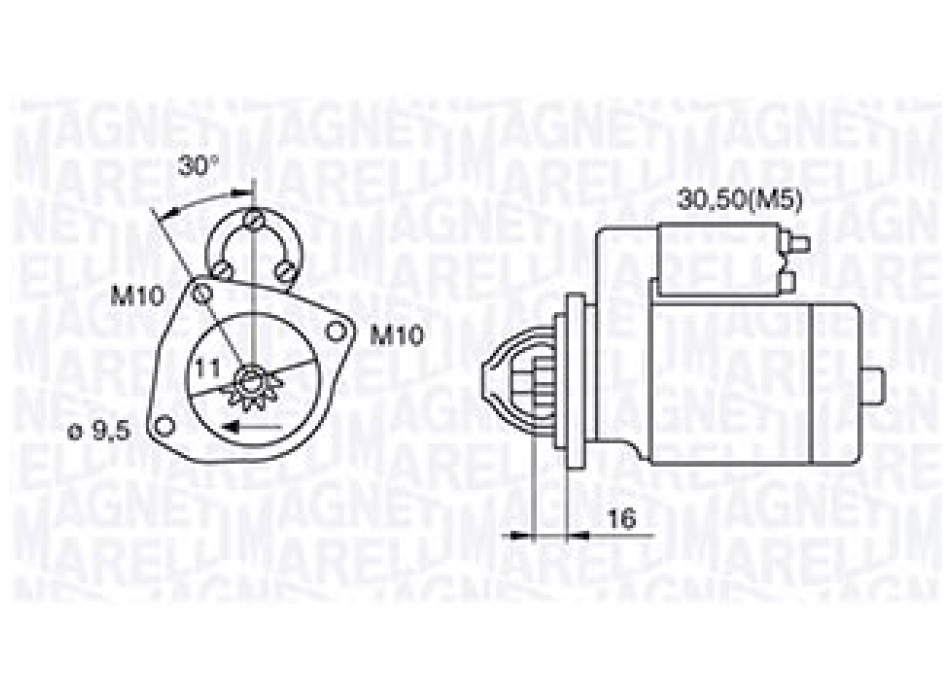 MOTORINO DI AVVIAMENTO FORD FOCUS C-MAX 1.6TDCi