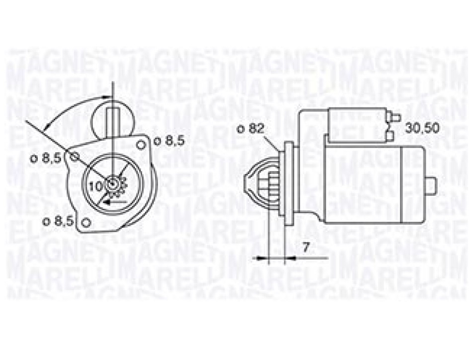 MOTORINO DI AVVIAMENTO OPEL,SAAB