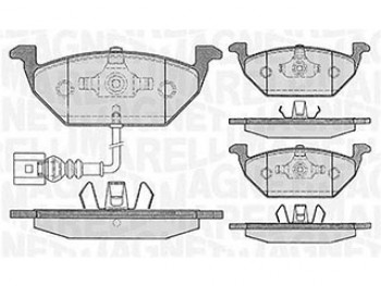 Pastiglie Freno Audi A2,