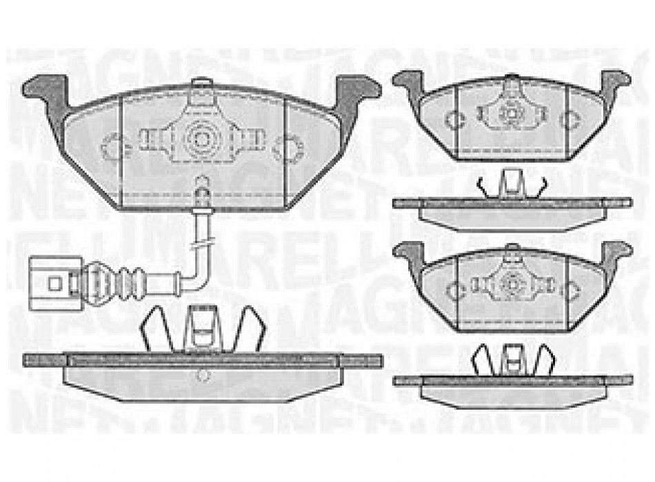 Pastiglie Freno Audi A2,