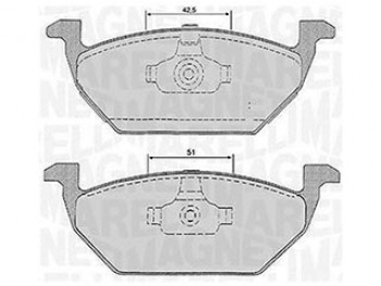 Pastiglie Freno Audi A3,