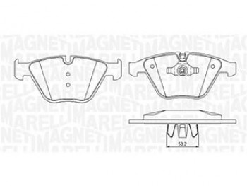 Pastiglie Freno BMW 3