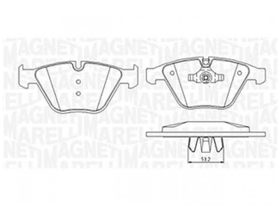 Pastiglie Freno BMW 3