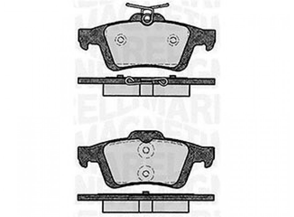 Pastiglie Freno Ford C-Ma