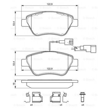 Pastiglie Freno Ford/Ford