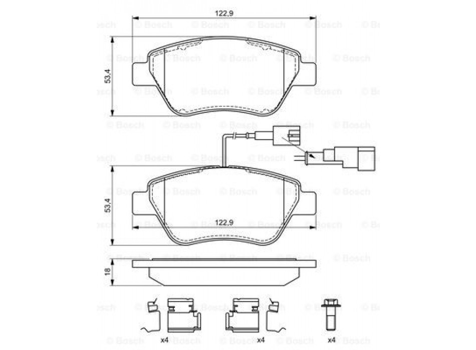 Pastiglie Freno Ford/Ford