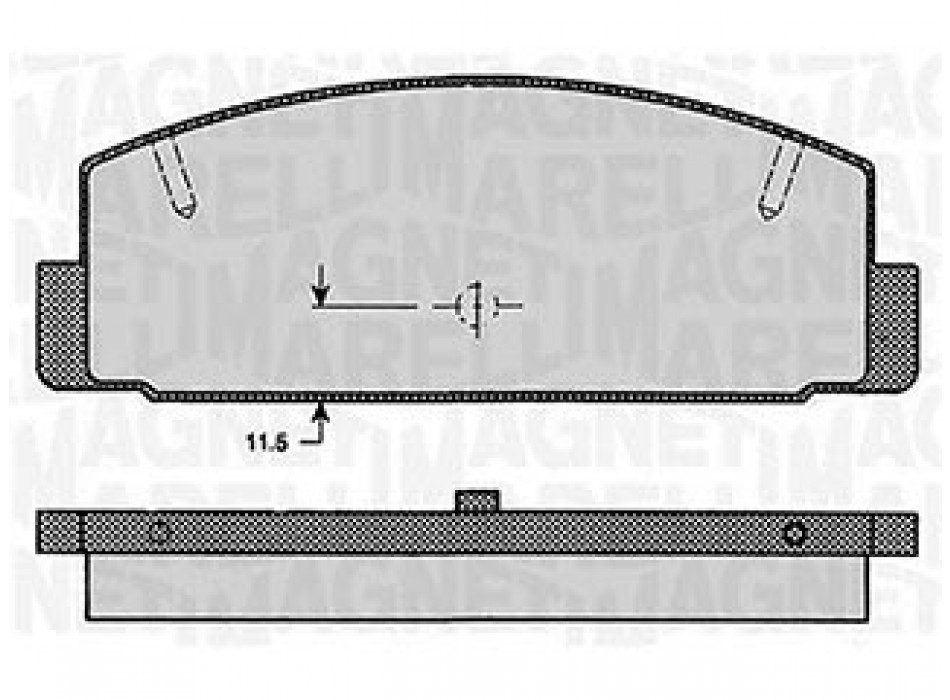 Pastiglie Freno MAZDA 323