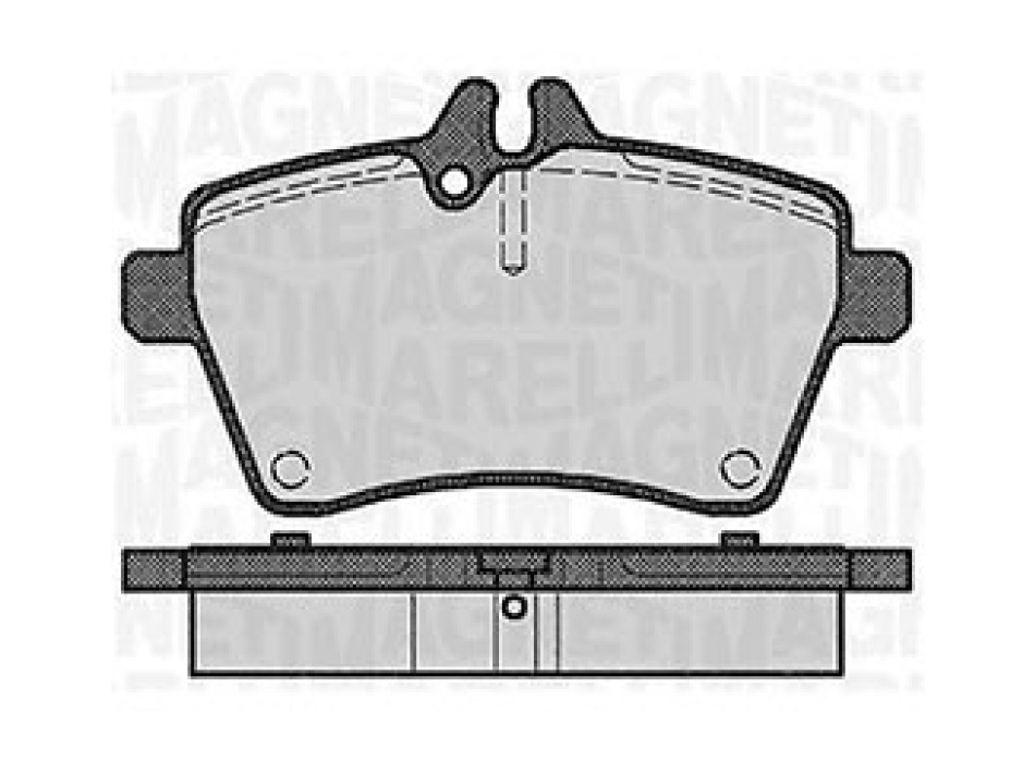PASTIGLIE FRENO MERCEDES