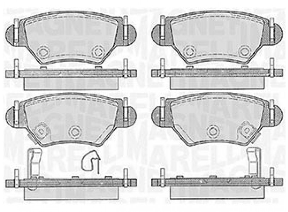 Pastiglie Freno Opel Astr