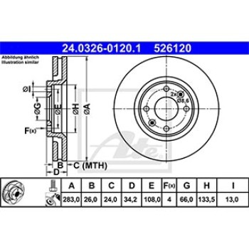 POWER DISC ANTERIORE