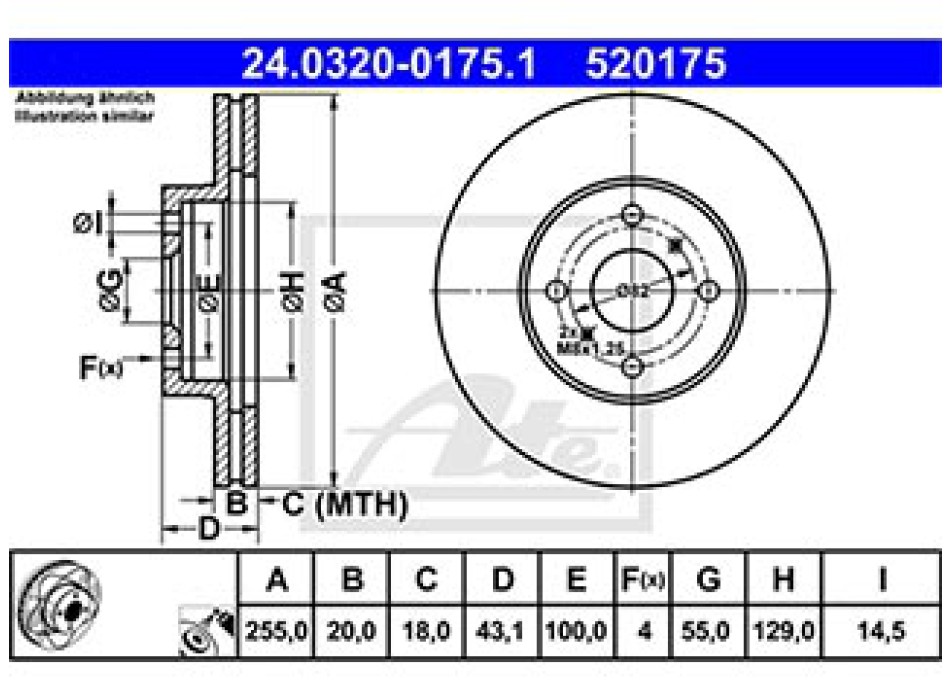 POWER DISC ANTERIORE