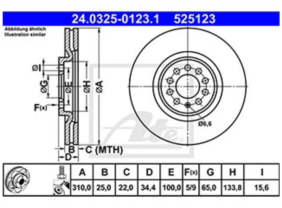 POWER DISC ANTERIORE