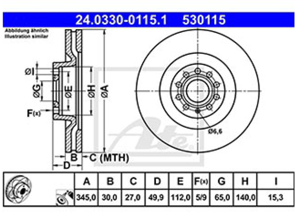 POWER DISC ANTERIORE