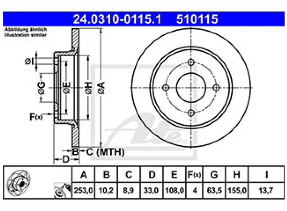 POWER DISC POSTERIORE