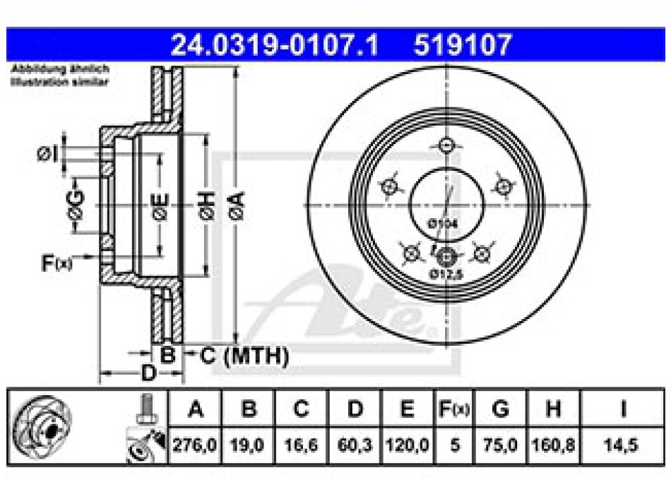 POWER DISC POSTERIORE