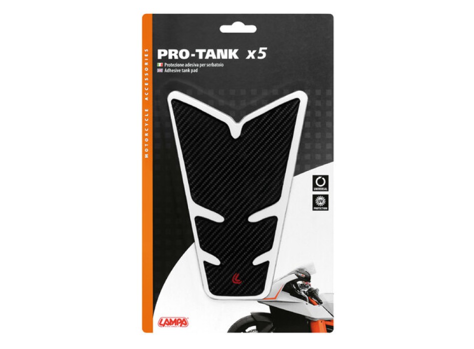 Pro-Tank X5, protezione adesiva per serbatoio - Carbon