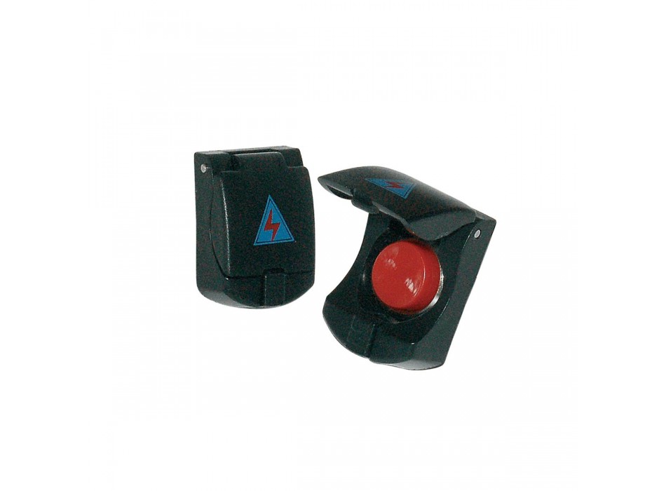 Pulsante Cover button black