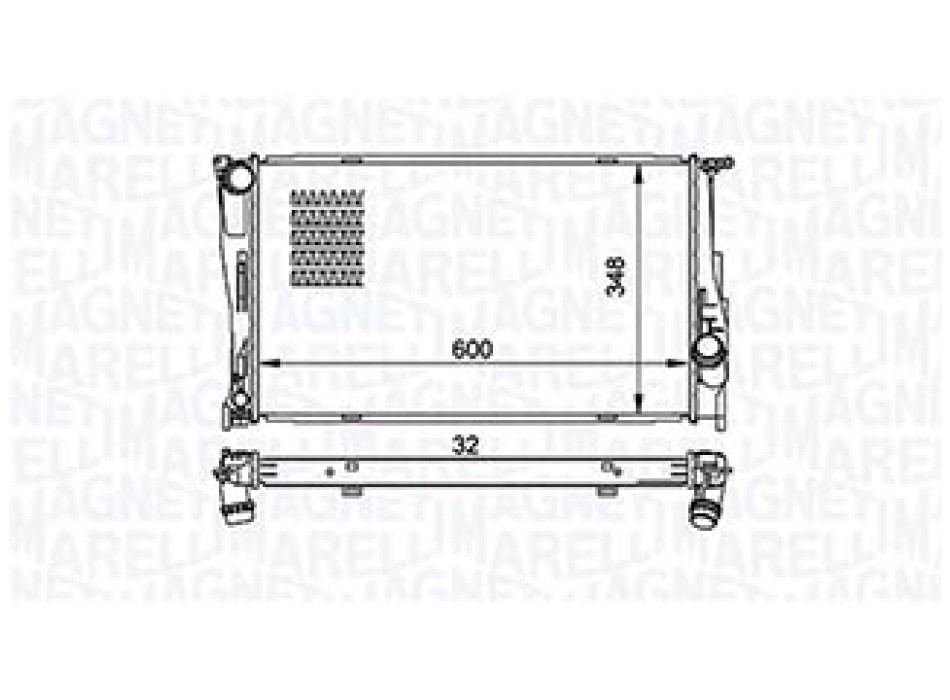 RADIATORE BMW 3 (E90) 320 d
