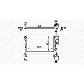 RADIATORE FIAT PANDA / PAN