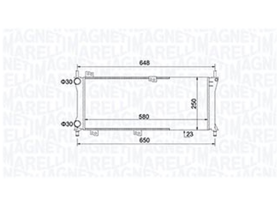 RADIATORE FIAT PANDA / PANDA CLASSIC (169_)