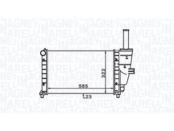 RADIATORE FIAT PUNTO (188_)