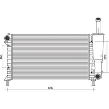 RADIATORE FIAT PUNTO (188_)