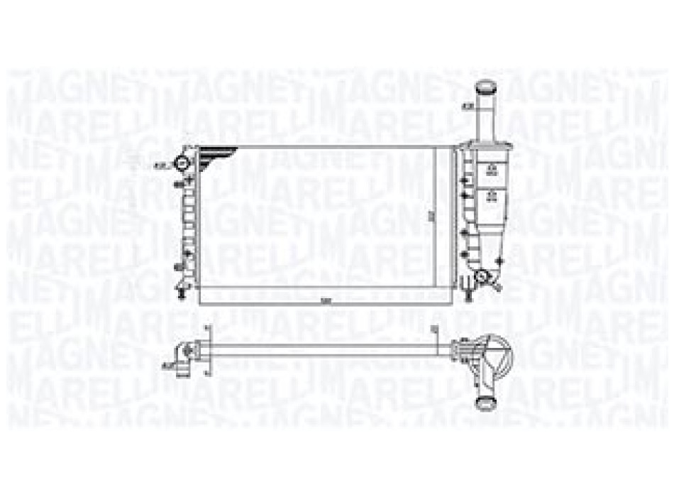 RADIATORE FIAT PUNTO (188_