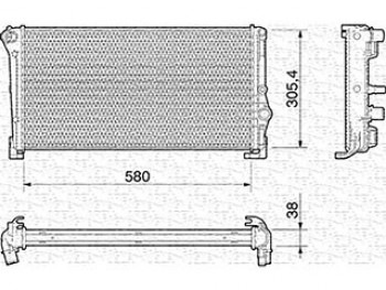 RADIATORE FIAT PUNTO (188_